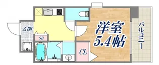 スプランディッド元町山手【6階】の間取り