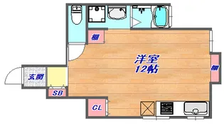 瀧山ビル【1階】の間取り