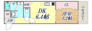 KTIレジデンス高速長田【1階】の間取り