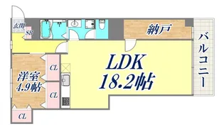 ライブタウン翠光【2階】の間取り