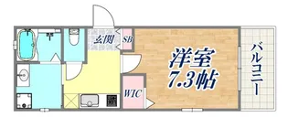 ワコーレヴィータ大石北町【1階】の間取り