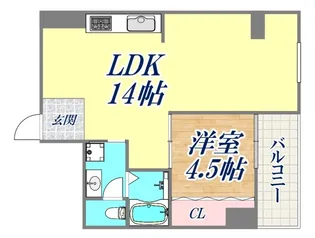 甲南第2サンコーポラス【6階】の間取り