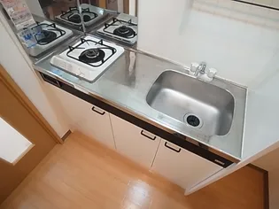 シャトラン弓木五番館【2階】のキッチン