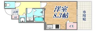 メゾンエトワール神戸西山町【1階】の間取り