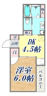 BAKER77【4階】の間取り