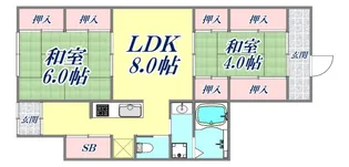 兵庫県神戸市長田区東尻池町3丁目【一戸建】の間取り