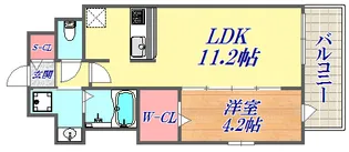 リアライズ神戸長田【2階】の間取り