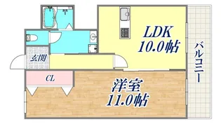 リアライズ高尾【2階】の間取り