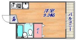 セントラルプラザ六甲【3階】の間取り