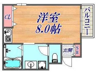 アロッジオ上筒井【3階】の間取り