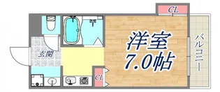 パークヒルズ神戸【202号室】の間取り