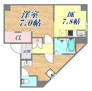 豊縁羽坂ビル【3階】の間取り