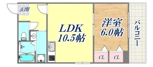 プラネットハイツKOBE【3階】の間取り
