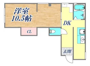 エルパラッツォ新開地【201号室】の間取り