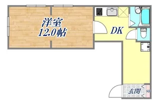 エルパラッツォ新開地【301号室】の間取り