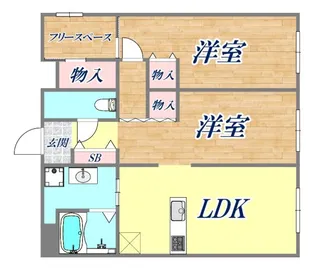 美澄ビル【3階】の間取り