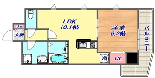 シャロン灘【2階】の間取り