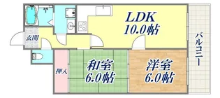 エクセル神戸【1階】の間取り