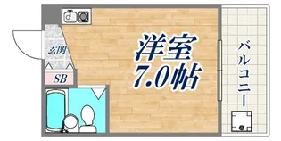 エルレーヴ魚崎【3階】の間取り