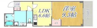 レジデンス赤坂【1階】の間取り