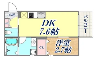 グルーブメゾン須磨東町【3階】の間取り