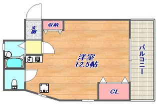 ギャラリーコート王子公園【1階】の間取り