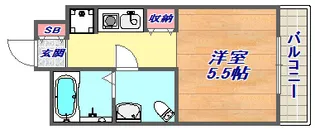 サンフォーレ岡本【2階】の間取り