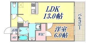 ワコーレ神戸みなと元町【4階】の間取り
