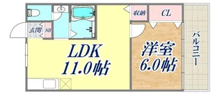 アーバン六甲【2階】の間取り