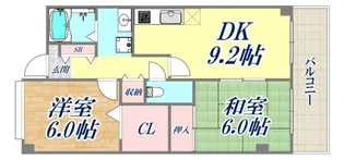 ル・ソレイユ須磨【4階】の間取り