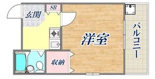 フルーレゾン神戸パート2【4階】の間取り