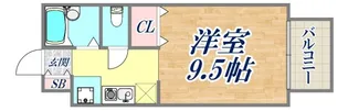 パセオ西芦屋【2階】の間取り