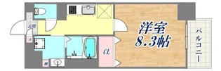 リアライズ神戸長田【2階】の間取り
