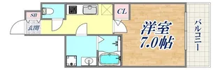 アドバンス神戸マーレ【2階】の間取り