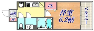 ファステート神戸ハーバーランド【9階】の間取り