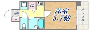 リーガル新神戸【6階】の間取り