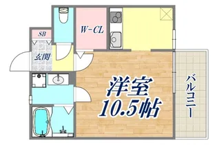 フォレストメゾン須磨寺【1階】の間取り