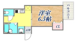 サナシオン片山町【2階】の間取り