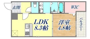 フジパレス御崎公園2番館【2階】の間取り