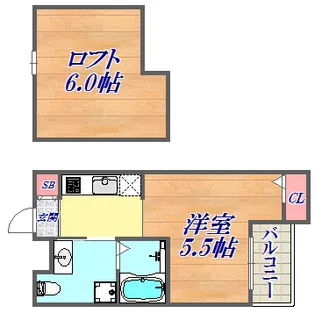 アクア東山【2階】の間取り