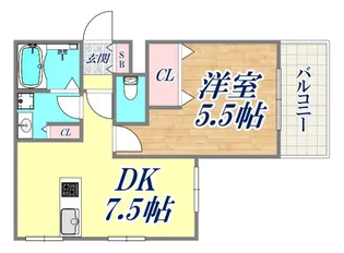 グランメール大塚町【1階】の間取り