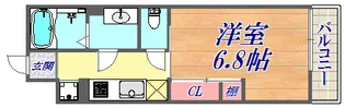 リブリ・スカイブルーライズ【3階】の間取り