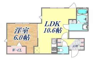 Sion Akasaka 【1階】の間取り