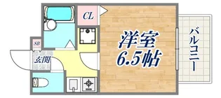 ラスペランザ須磨【2階】の間取り