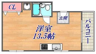 京屋ホームズ【3階】の間取り