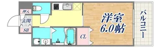 KHKコート板宿【8階】の間取り