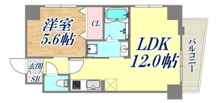 SDグランツ新神戸ステーションフロント【3階】の間取り