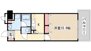 KAISEI新神戸【11階】の間取り