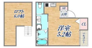 スムーノ垂水山手【2階】の間取り