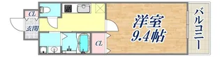 ハッピー デン【3階】の間取り